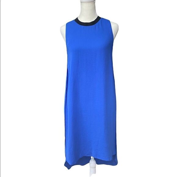 Rachel Rachel Roy Blue Petra High-Low Sleeveless Dress - Picture 4 of 16